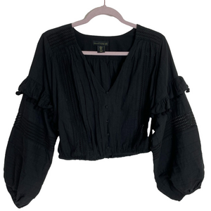 House of Harlow Women's Black Crop-top size S